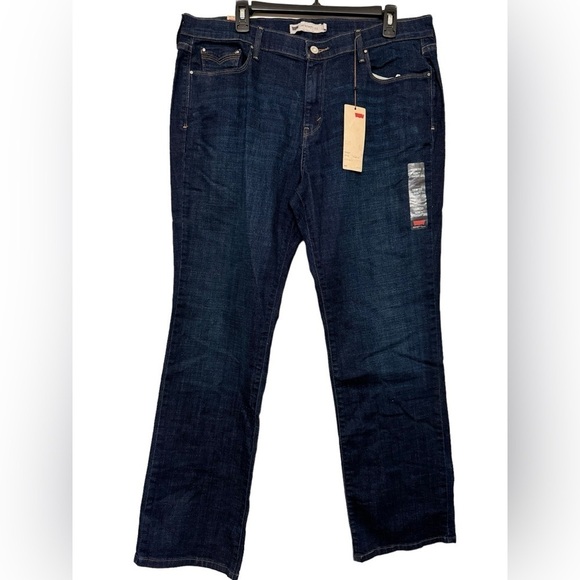 Levis 505 Midrise Straight Leg Jeans 16M/ 33 - Picture 3 of 8